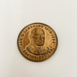 Mynt 1972: Johan Daniel Landmark i bronse