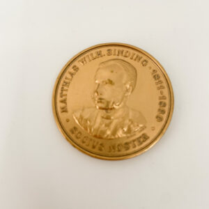 Mynt 1968: Matthias Wilhelm Sinding i bronse