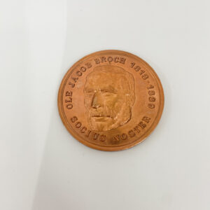 Mynt 1983: Ole Jacob Broch i bronse