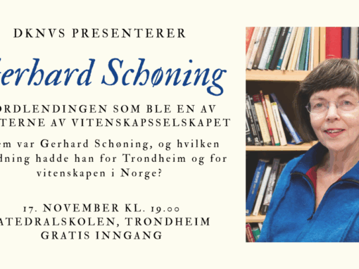 Akademimøte: Gerhard Schøning